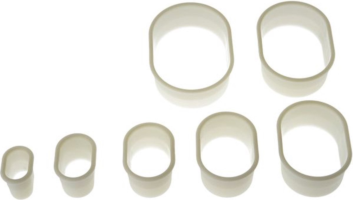 NYLON CUTTER 08 REGULAR OVAL - FROM 3X4.3 CM TO 8.8X12.3 CM