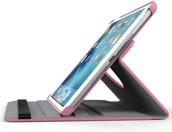 Etui Rotatif iPad 10.2 - Etui iPad 2021 Rose Doux - Housse pour