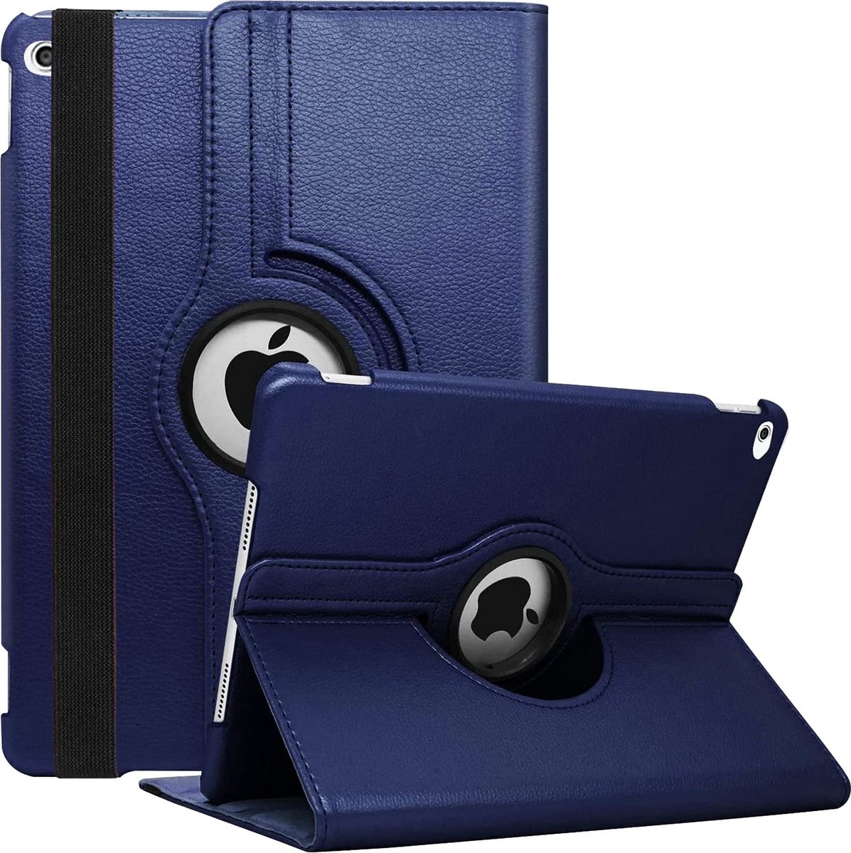 Etui Rotatif iPad 10.2 - Etui iPad 2019 Blauw Foncé - Housse pour Apple iPad  7ème