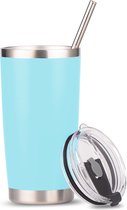 Travel mug drinkfles Dubbelwandige 600ML