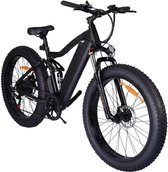 Bol.com Elektrische Fatbike | Electric Off-Road Bike | E-bike | 500W Motor | 26 Inch | Zwart aanbieding