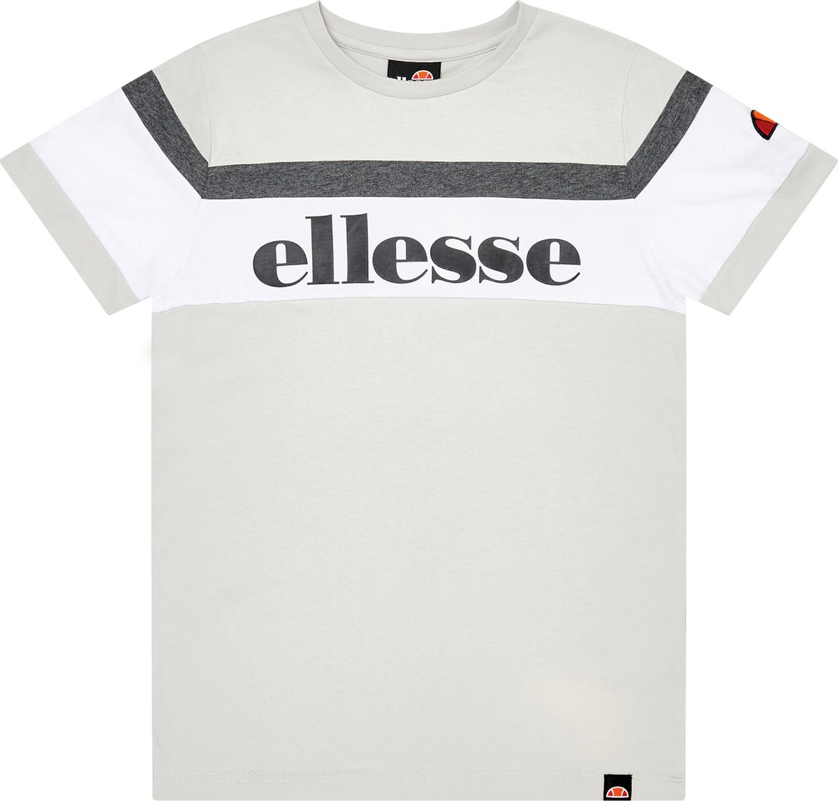 Ellesse Striscia T-shirt Jongens Licht Grjs