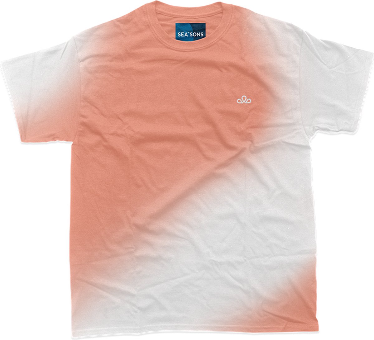 Sea'sons Official - Kleurveranderend - T-Shirt - Blauw-Wit - Maat XL
