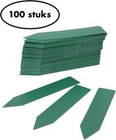 100x plantenlabels 5cm - steeketiketten - moestuin labels - 5cm - 100 stuks - groen