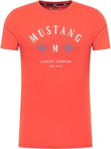 Mustang T-shirt rood - maat M