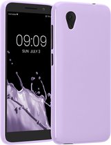 kwmobile telefoonhoesje geschikt voor Alcatel 1 (5.0") - Hoesje voor smartphone - Back cover in lavendel