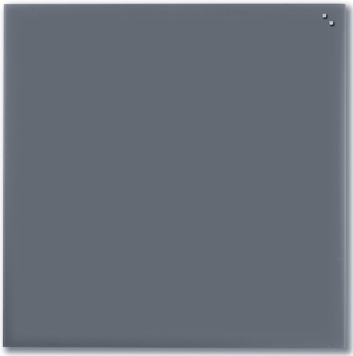 NAGA Glassboard - 100x100cm Grijs - NA-10110