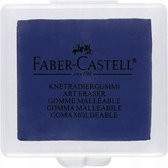 Faber-Castell - Kneedgum - Blauw - voor corrigeren van (pastel)potlood en houtskool tekeningen
