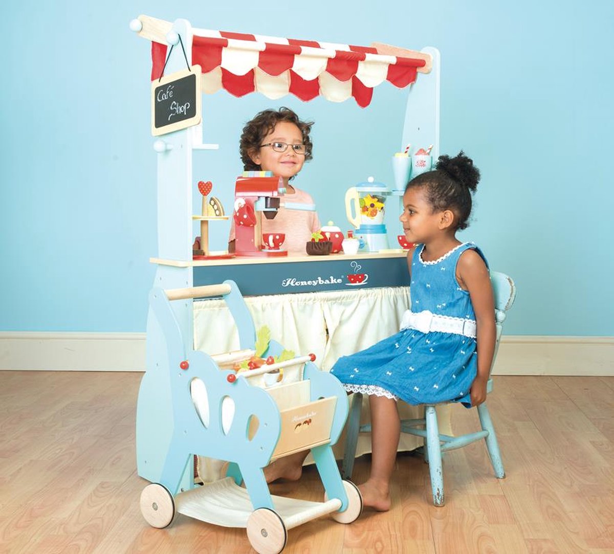 Le Toy Van - Eetkaffee en winkeltje Honeybake - Houten kinderkeuken — afbeelding 14