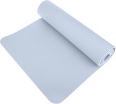 PrimeMatik - Blauwe anti slip yoga mat 183x61x0.8 cm