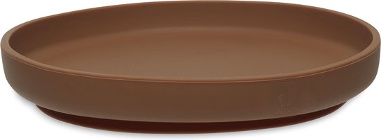 Jollein - Bordje (Caramel) - Siliconen - Baby Bord, Baby Servies - 6-18 maanden van Jollein — afbeelding 3