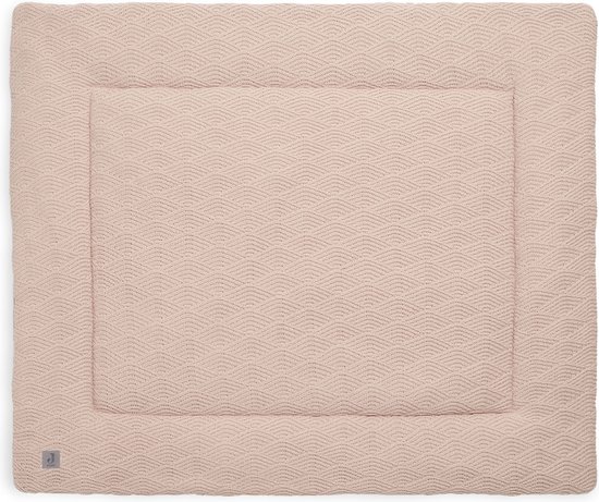 Boxkleed Jollein Bliss Knit Nougat Teddy Cotton (80 x 100 cm