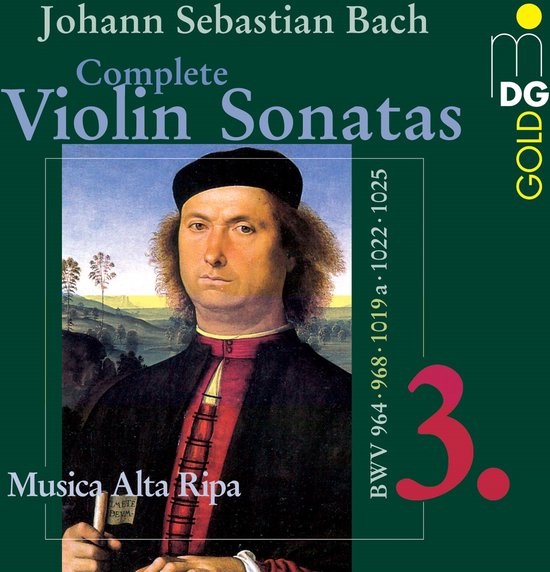 Musica Alta Ripa - J.S. Bach: Complete Violin Sonatas Vol.3 (CD)