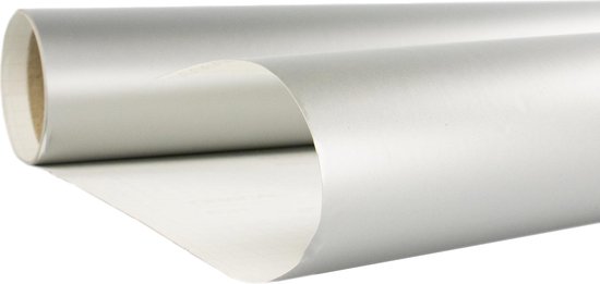 Uitgaan van Edele knecht Plakfolie - Oracal - Zilver – Mat – 126 cm x 20 m - RAL 9006 - Meubelfolie  -... | bol.com