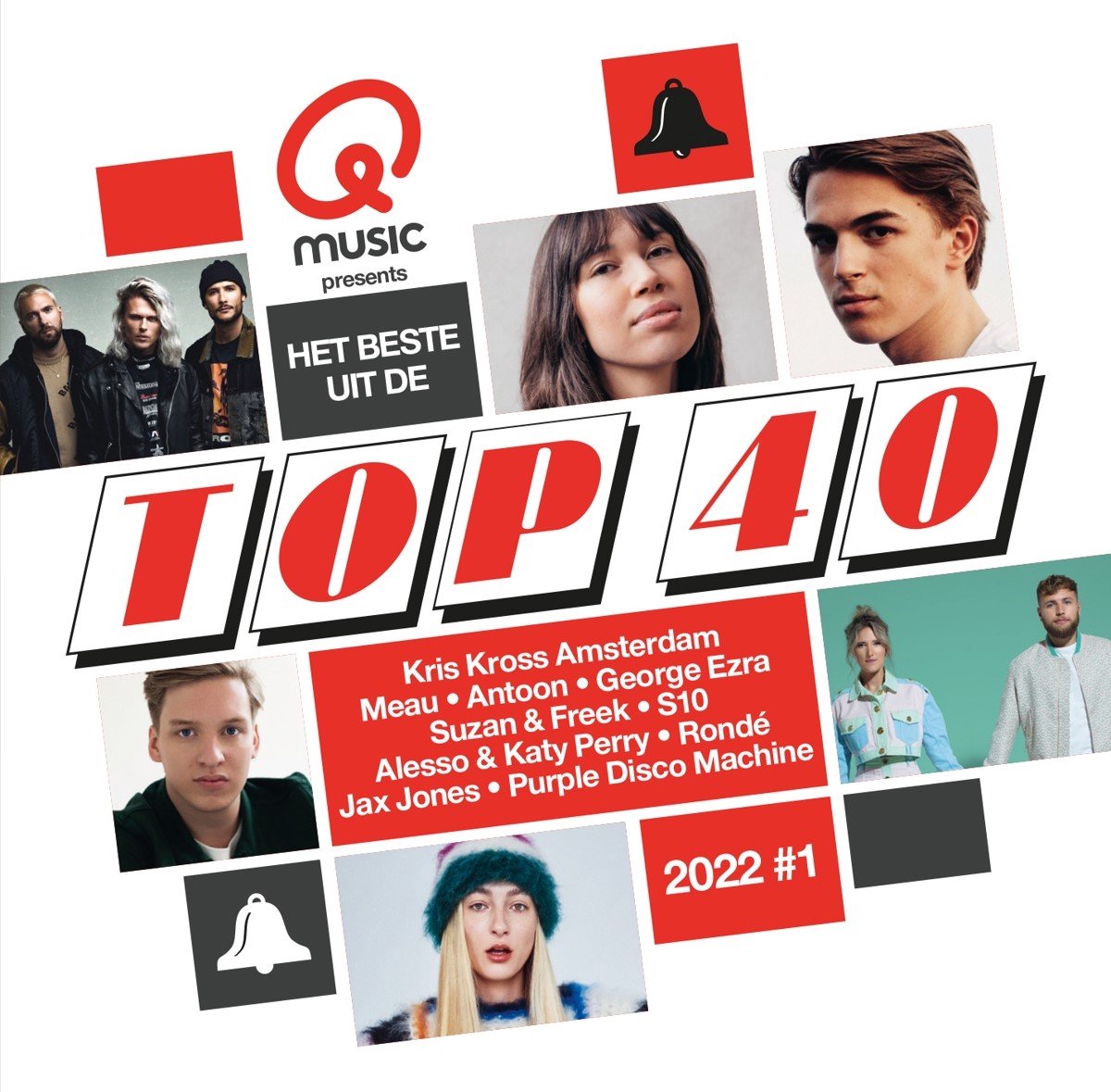 Various Artists - QMusic Presents Het Beste Uit De TOP 40 2022 #1 (CD) - various artists