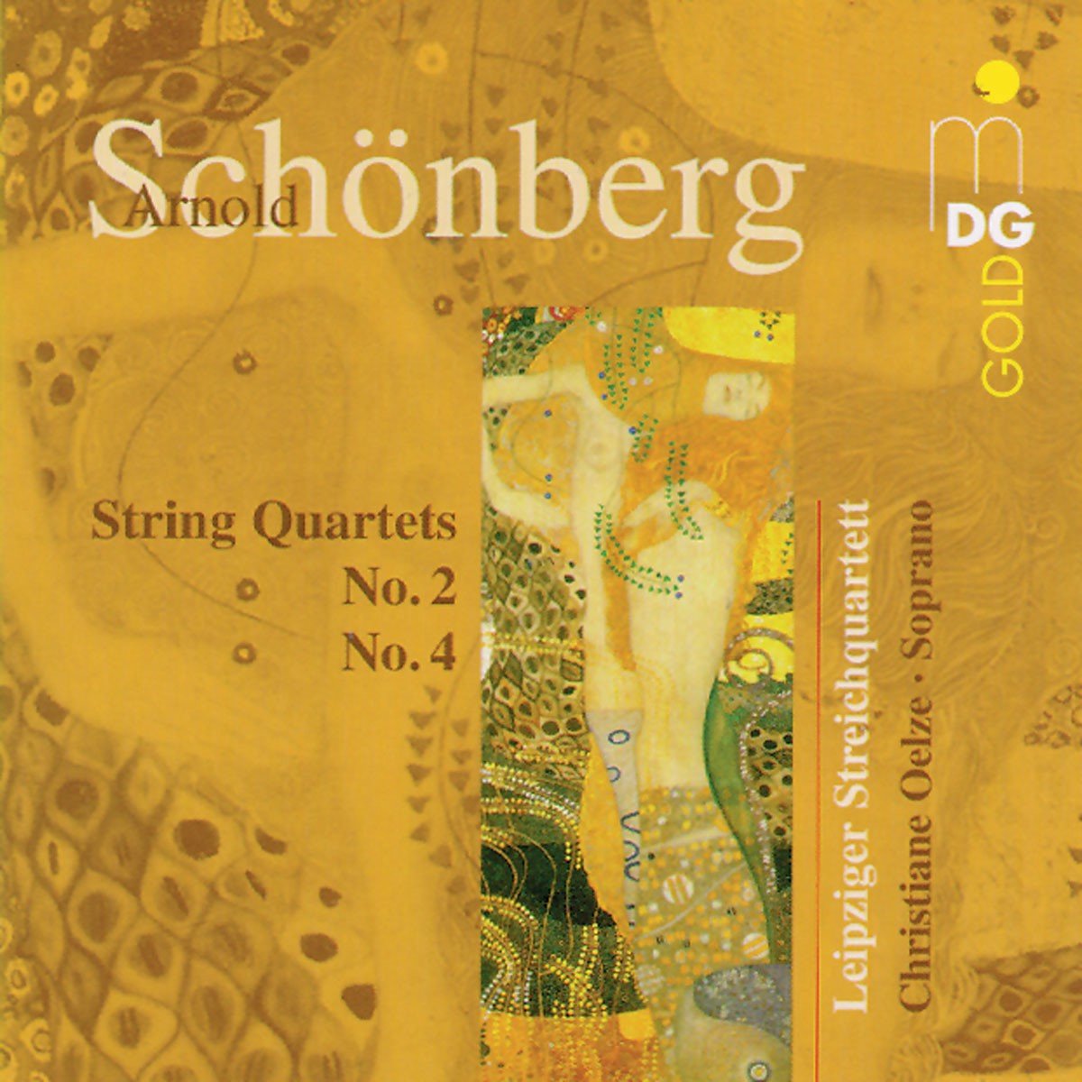 Leipziger Streichquartett, Christiane Oelze - Schönberg: String Quartets No. 2 & 4 (CD)