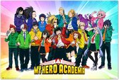 My Hero Academia poster - Superhero - Manga - Anime - Izuku - groep - 61 x 91.5 cm