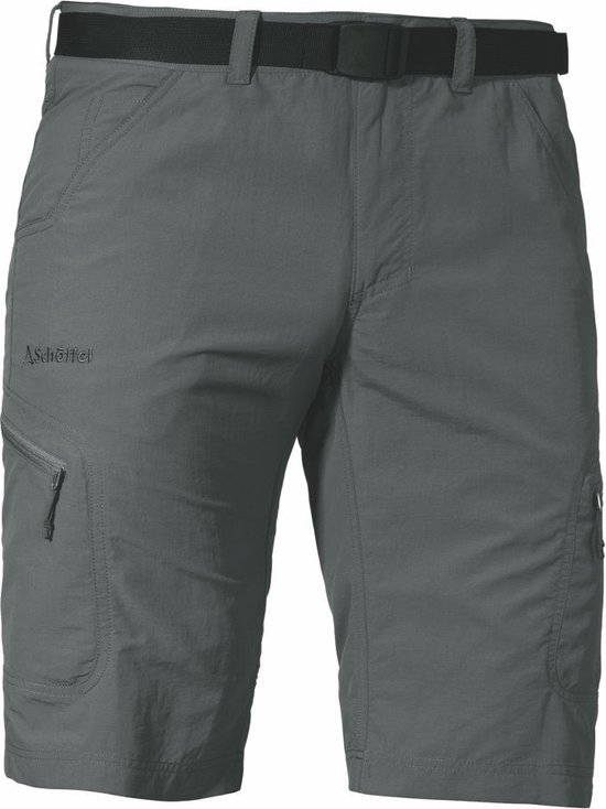 Sch ffel Shorts Silvaplana2 Asphalt Outdoor Kleding Broeken
