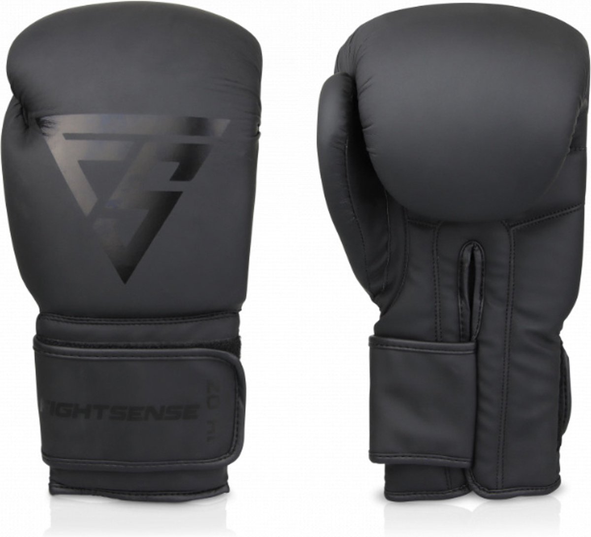 Fightsense - Pro Style training - (kick)bokshandschoen - Premium - zwart - 14 oz