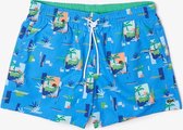 Lacoste 1HM1 Men's swimming trunks 0322 Ethereal/Multicolor