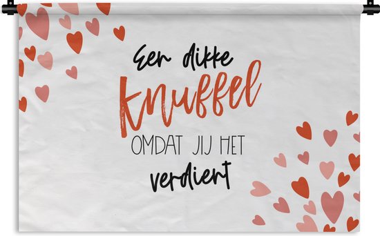 Tapisserie - Tapisserie - Guéris bientôt - Proverbes - Câlin - 90x60 cm - Tapisserie