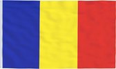 Senvi Printwear - Flag Romania - Grote Romania vlag - Gemaakt Van 100% Polyester - UV & Weerbestendig - Met Versterkte Mastrand - Messing Ogen - 90x150 CM - Fair Working Conditions