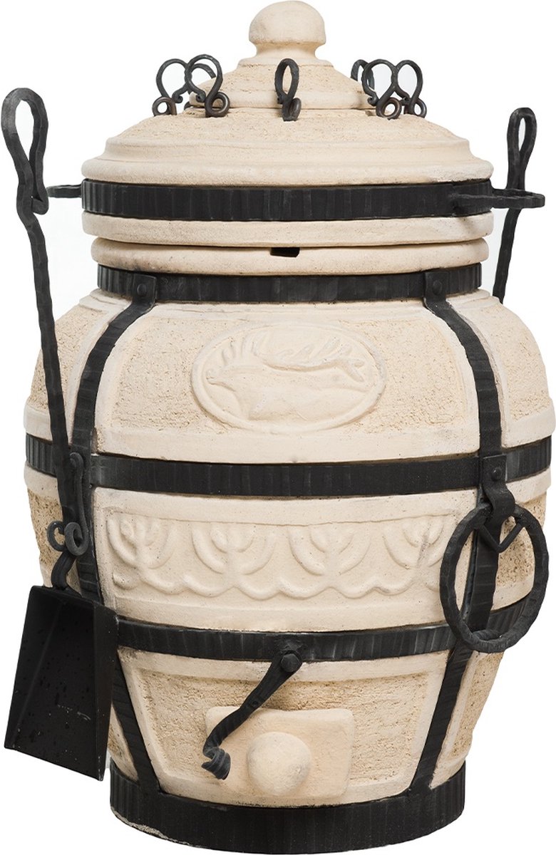 Keramische tandoor Hunter - Multifunctionele Houtoven BBQ - Voor de Fijnproever!