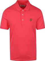 Lyle and Scott - Roze Polo - Modern-fit - Heren Poloshirt Maat L