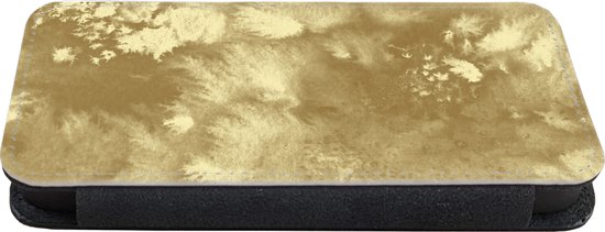 Étui pour téléphone Bookcase iPhone 13 Mini - Goud - Peinture - Abstrait - Avec poches - Étui portefeuille avec fermeture magnétique