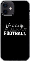 Coque iPhone 12 - Citations - Football - Sport - Coque en Siliconen