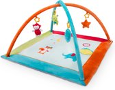 BabyGym Met Boog - 90 x 45 - Speelmat baby - Speelkleed Baby - Dieren