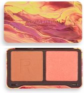 Makeup Revolution Dynamic Face Palette - Peach Heat
