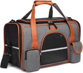 Wowup Dierendraagtas | Huisdiertas | Pet Travelbag | Dierenschoudertas | Reismand | Hond reistas | Kat reistas | Katten draagtas | Honden draagtas | Transporttas | Transportbox | L