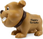 Spaarpotje Hond Happy birthday