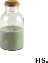 Home Society Pot kaars Jar Candle  Lisse Licht Groen  Small