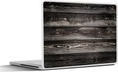 Laptop sticker - 10.1 inch - Robuust - Plank - Industrieel