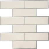 StickTiles Metro 27 x 27 cm PVC wit 4 stuks