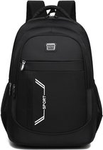 Walixpro® Rugzak - Schooltas - 15,6 inch Laptop Rugtas - Dames/Heren - 28L - Waterafstotend - zwart