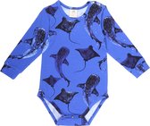 Whales/Eagle Rays Rompertjes Bio-Babykleertjes Bio-Kinderkleding