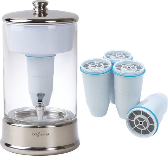 ZeroWater Glazen Waterfilter systeem 9 Liter