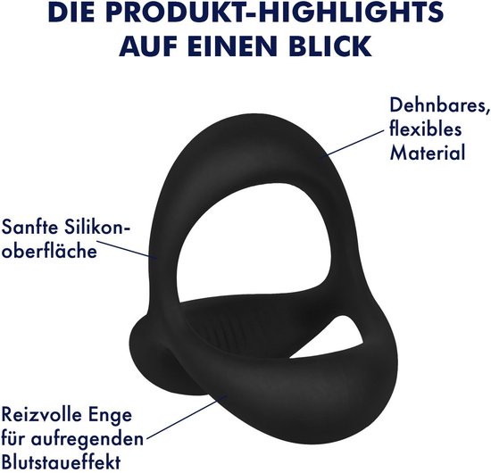 Anneau Penien - Anneau Homme, Anneaux de Pénis Triangle pour Homme