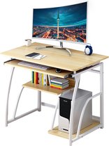 SNAILHOME Bureau - computertafel - schrijftafel - kantoortafel - werktafel - laptoptafel - voor thuiskantoor, school - 70x40x71CM