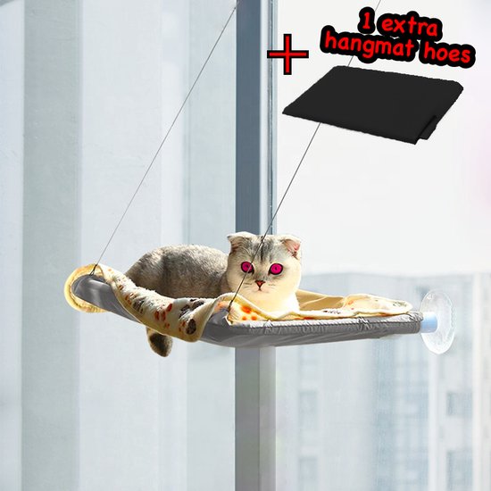 Hamac pour chat - lit pour chat - fenêtre pour chat hamac également pour  radiateur et... | bol.com