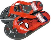 Spiderman teenslippers - slippers - Marvel - flipflop - grijs/rood - maat 27/28