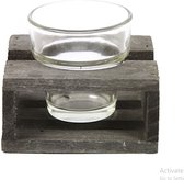 non-branded-theelichthouder-10-cm-hout-glas-grijs-transparant