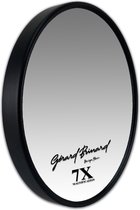 Gérard Brinard Make-up Zuignap spiegel mat zwart Ø15cm 7X Vergroting Badkamer spiegel