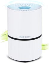 Vivid Green Luchtreiniger - Air Purifier - Luchtreinigers met Ionisator - HEPA Filter - Wit