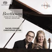 Rachel Podger & Christopher Glynn - Sonatas For Piano And Violin op.12 No1 Op 24 No.& Op.96 (Super Audio CD)