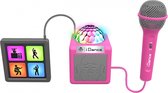 IDance Cube Sing 200 6-in-1  roze karaoke speaker met geluidseffecten pad