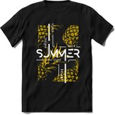 Crazy Summer | TSK Studio Zomer Kleding  T-Shirt | Geel | Heren / Dames | Perfect Strand Shirt Verjaardag Cadeau Maat XXL